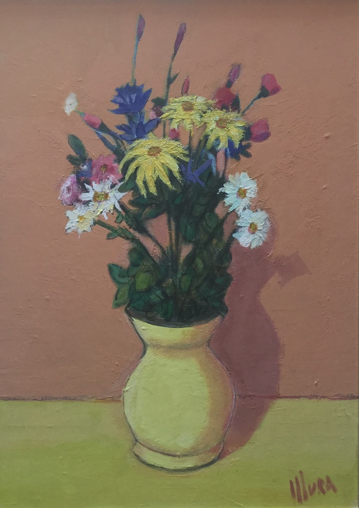 "Vaso di fiori" - inches 28x20 - Mura Emanuele